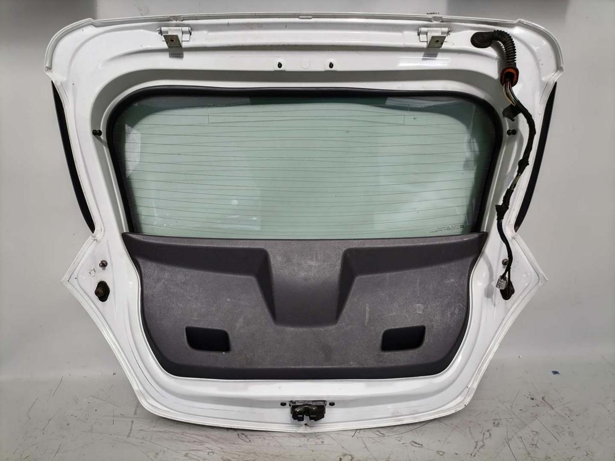 Opel Corsa D original Heckklappe mit Scheibe Z474 Casablancaweiss 3-Türer BJ10